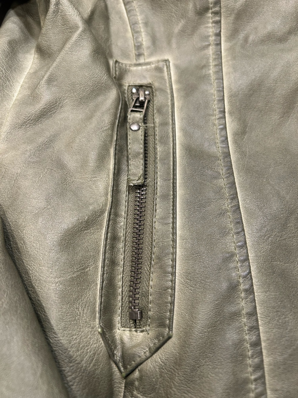 Max Studio Leather Jacket Size Small - Picture 5 of 10
